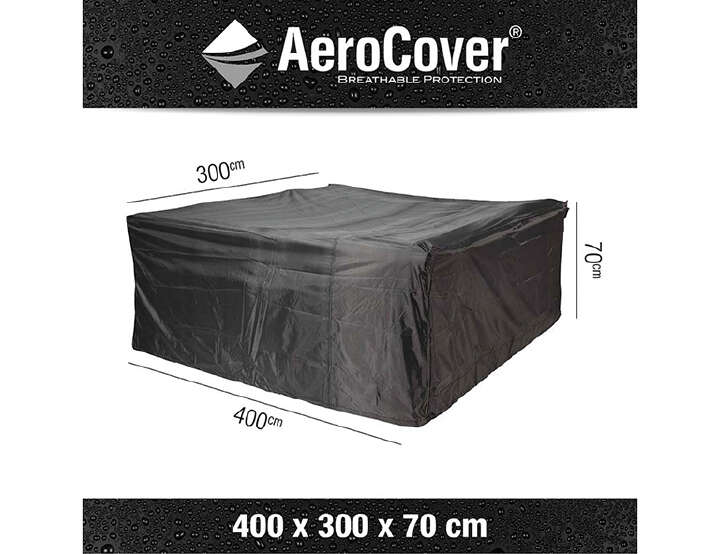 AeroCover Atmungsaktive Schutzhülle für Lounge-Sets 400x300x70 cm